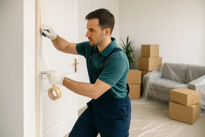 Vorbereitung der Räume