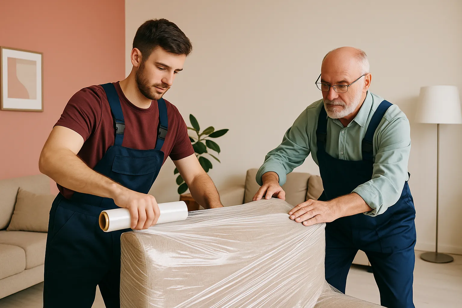 Übergabe nach abgeschlossener Arbeit